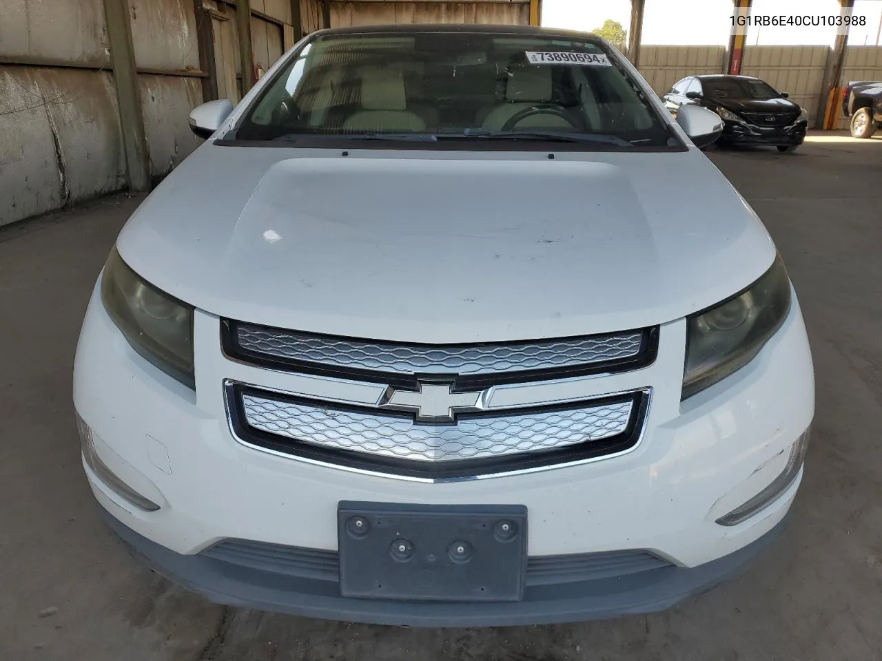 2012 Chevrolet Volt VIN: 1G1RB6E40CU103988 Lot: 73890694