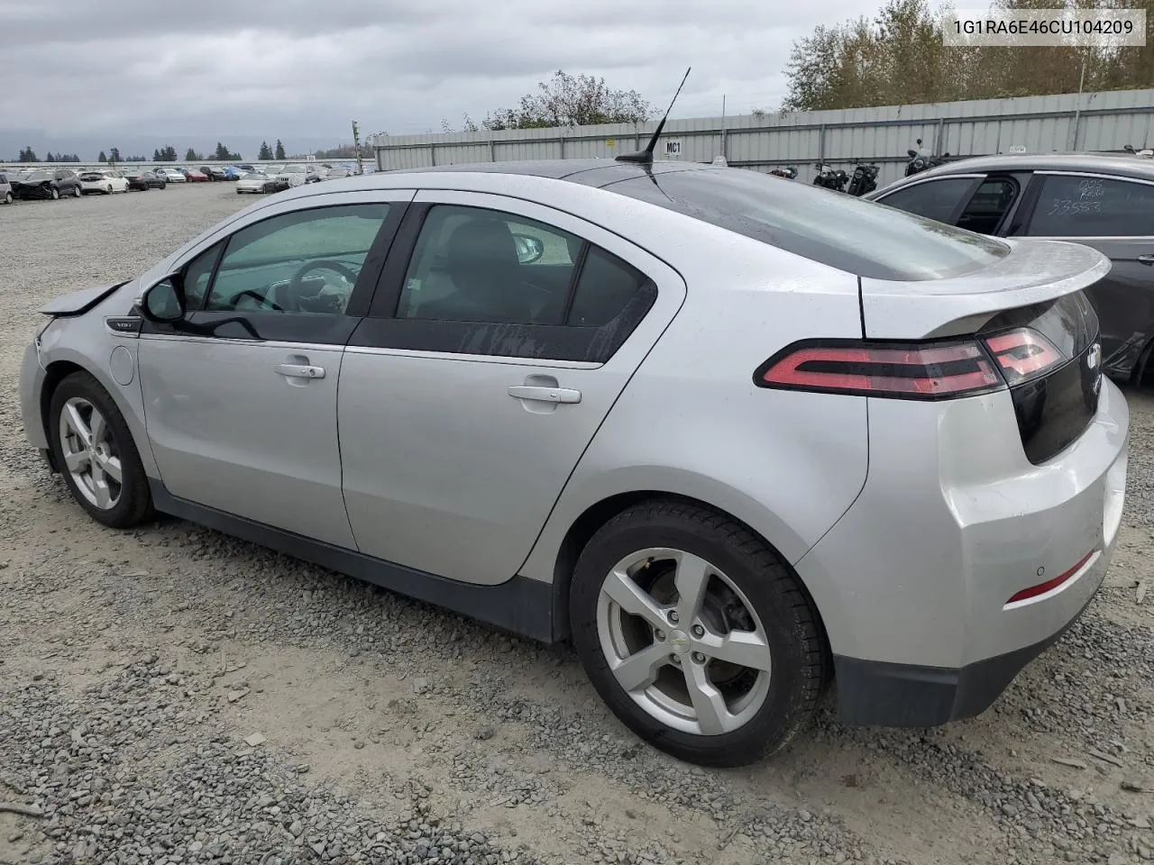 2012 Chevrolet Volt VIN: 1G1RA6E46CU104209 Lot: 74103624