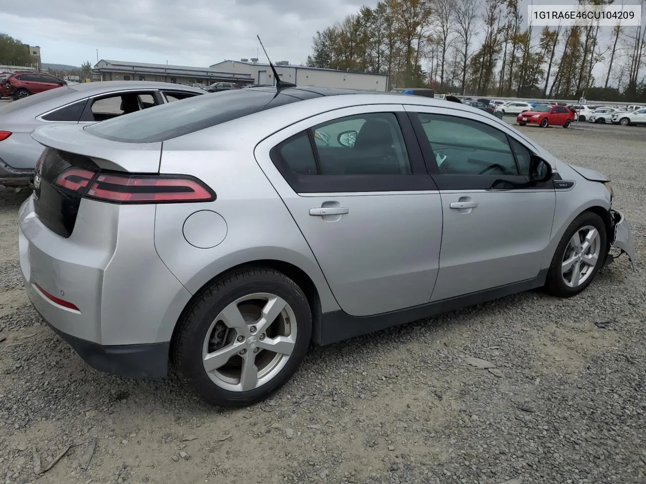 2012 Chevrolet Volt VIN: 1G1RA6E46CU104209 Lot: 74103624