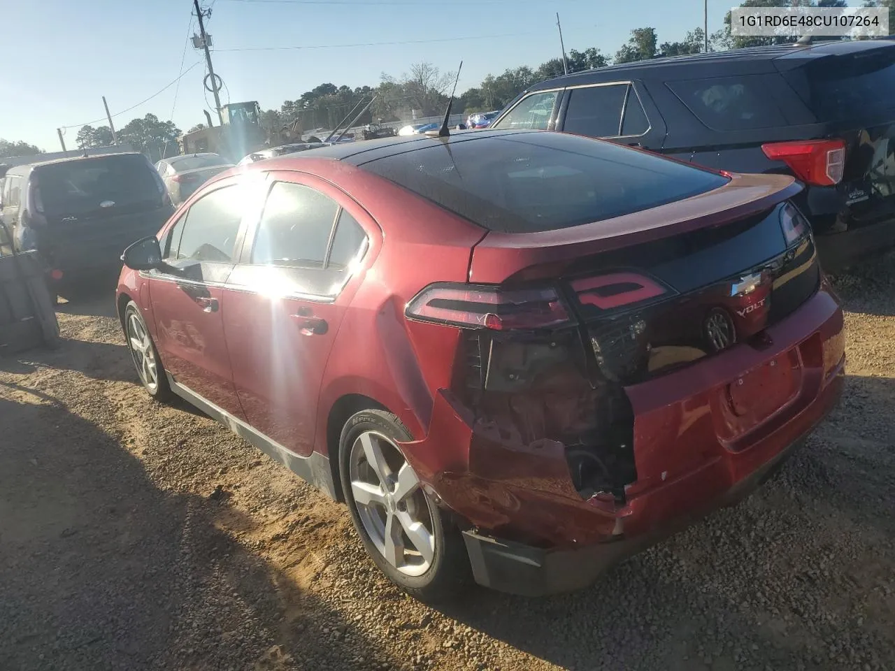 2012 Chevrolet Volt VIN: 1G1RD6E48CU107264 Lot: 75266804