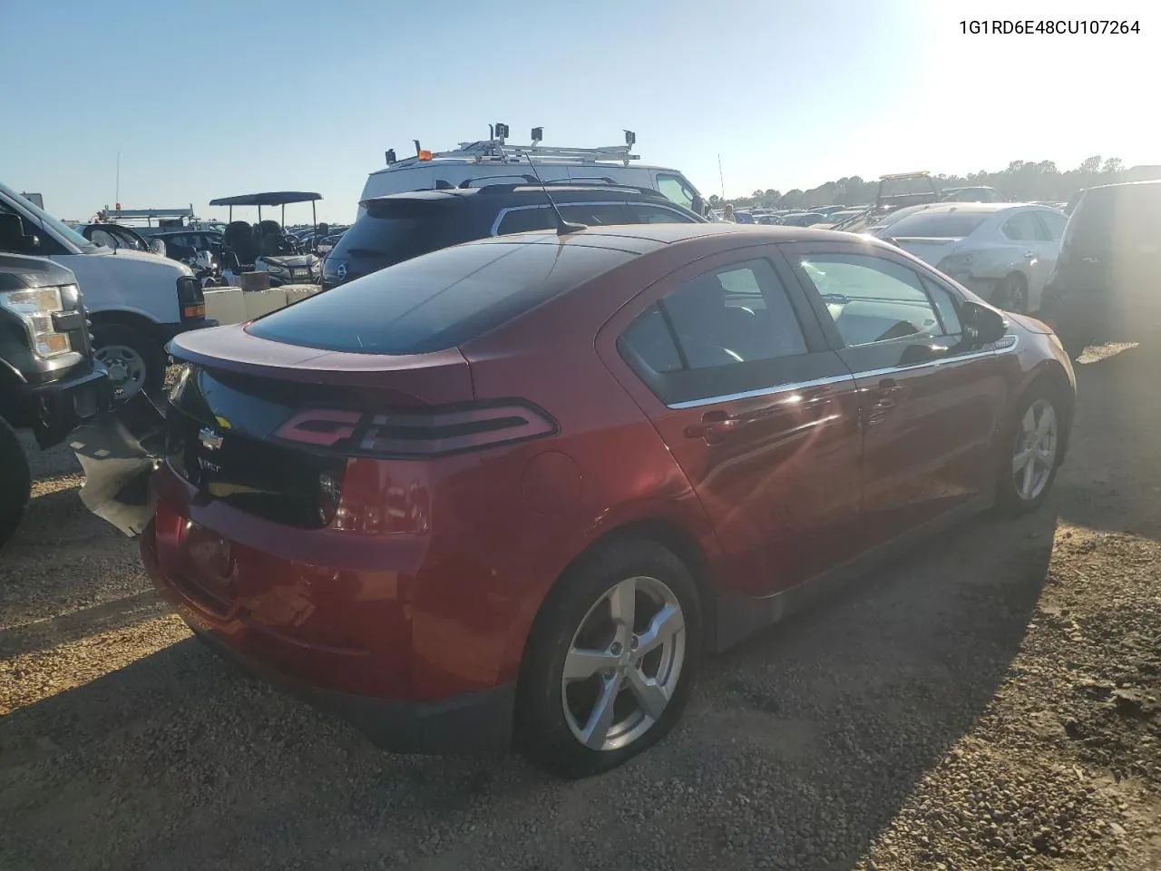 2012 Chevrolet Volt VIN: 1G1RD6E48CU107264 Lot: 75266804