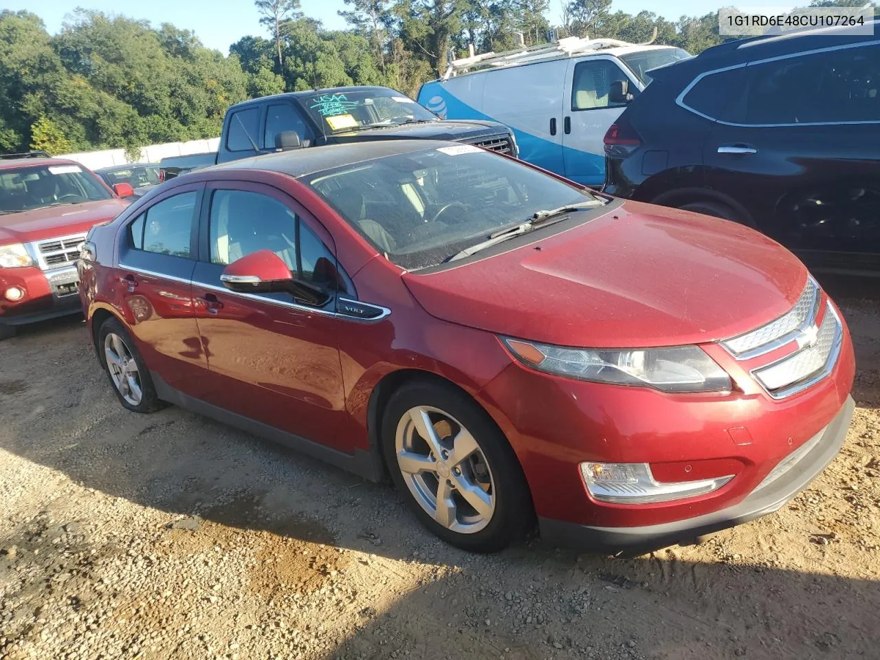 2012 Chevrolet Volt VIN: 1G1RD6E48CU107264 Lot: 75266804