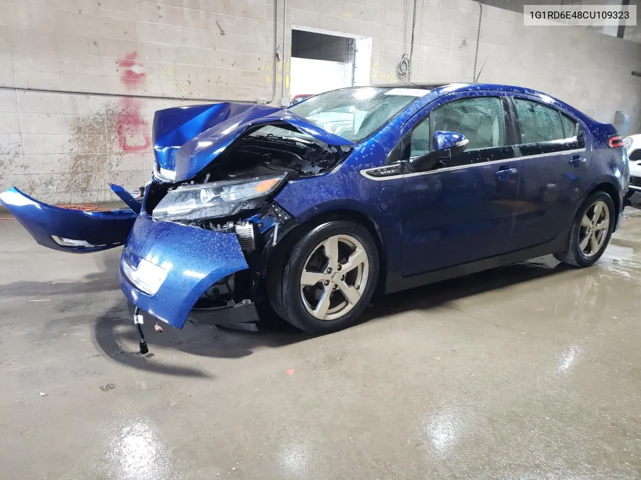 2012 Chevrolet Volt VIN: 1G1RD6E48CU109323 Lot: 75321484