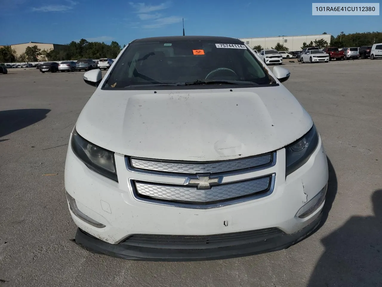 2012 Chevrolet Volt VIN: 1G1RA6E41CU112380 Lot: 75744114