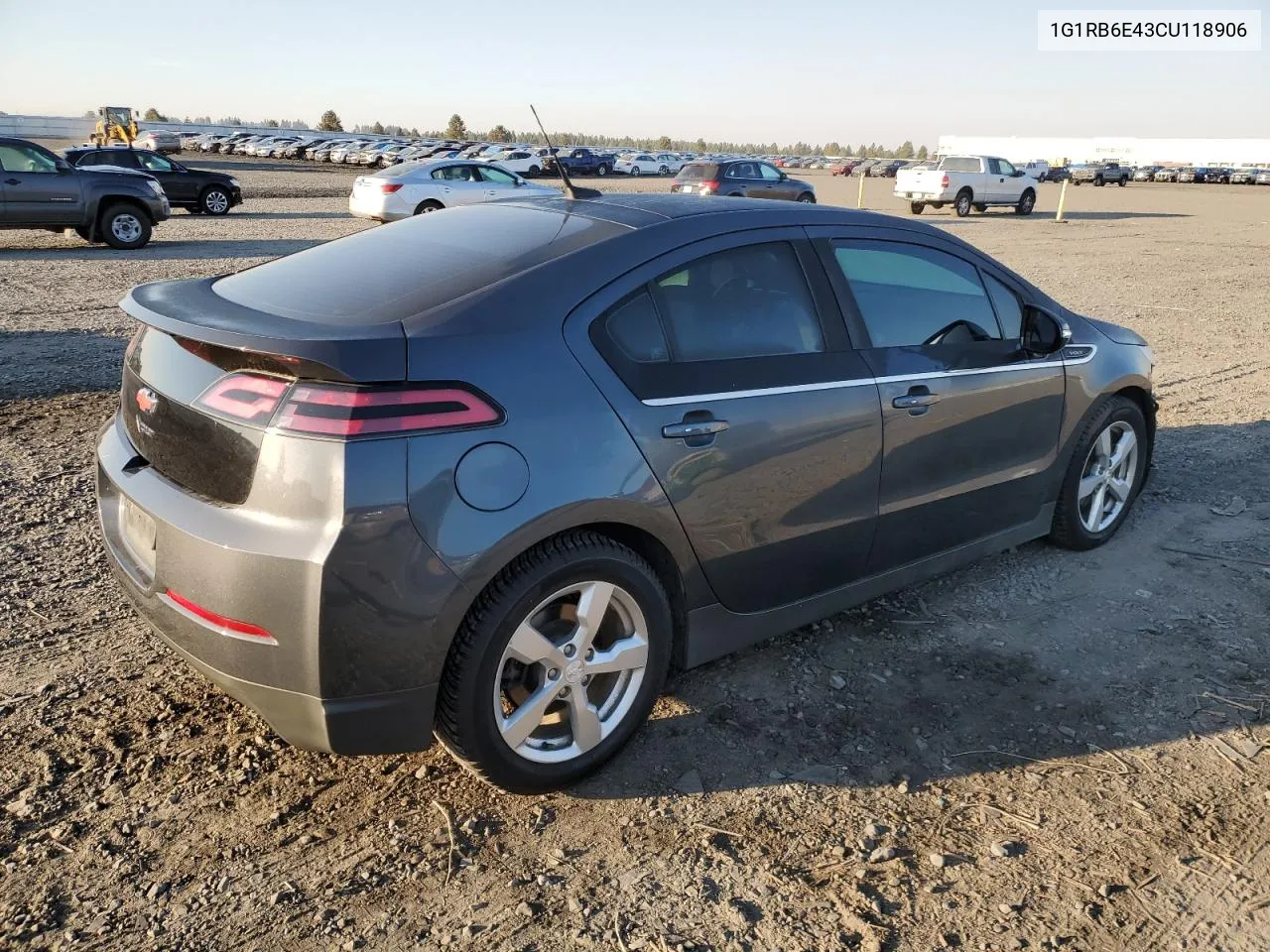 2012 Chevrolet Volt VIN: 1G1RB6E43CU118906 Lot: 75747584