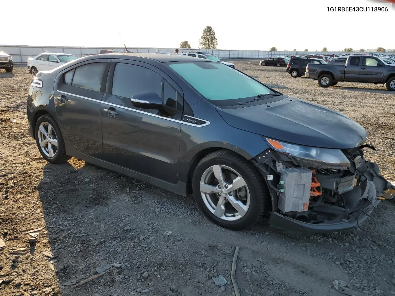 2012 Chevrolet Volt VIN: 1G1RB6E43CU118906 Lot: 75747584