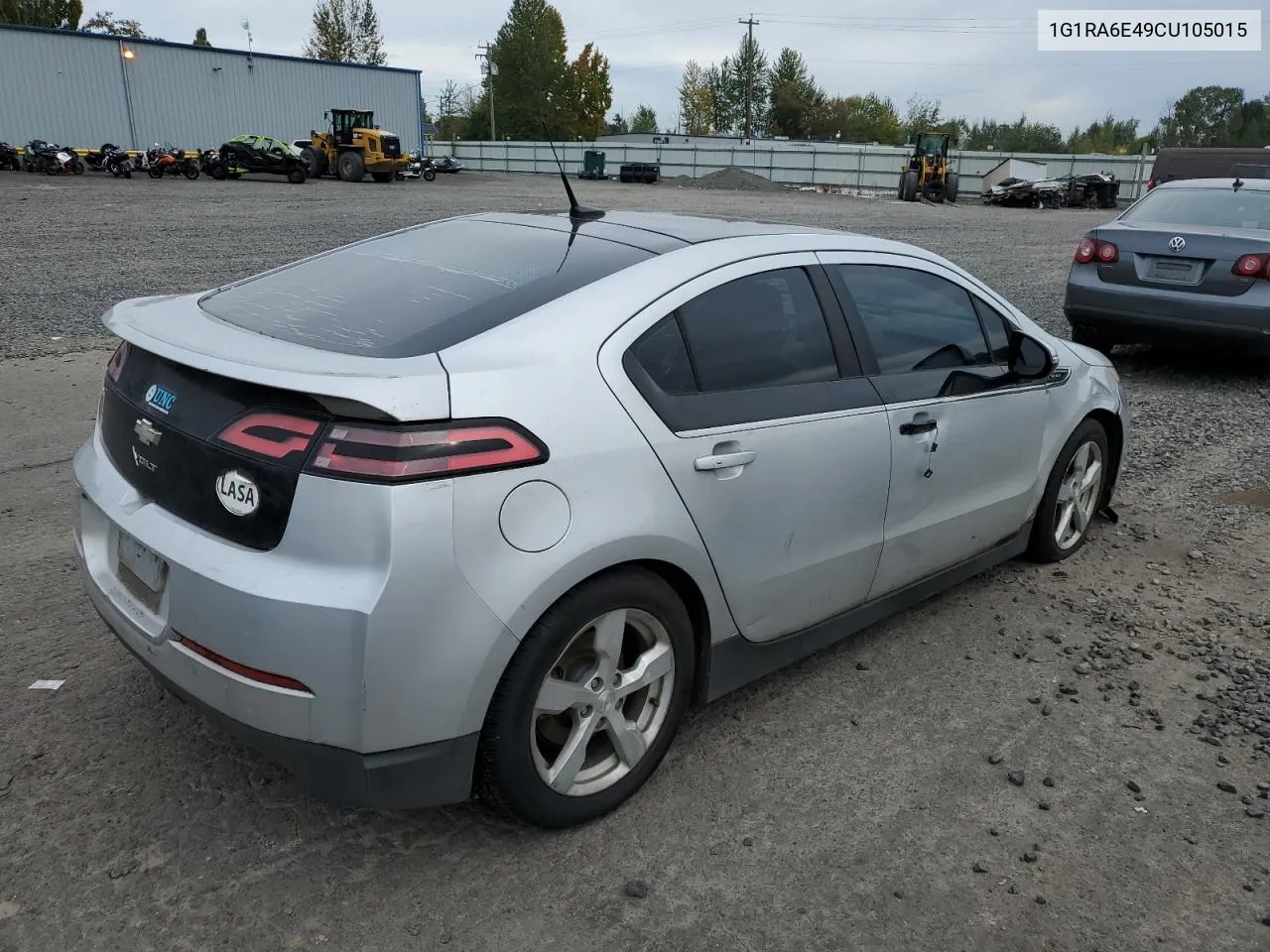 2012 Chevrolet Volt VIN: 1G1RA6E49CU105015 Lot: 75914404