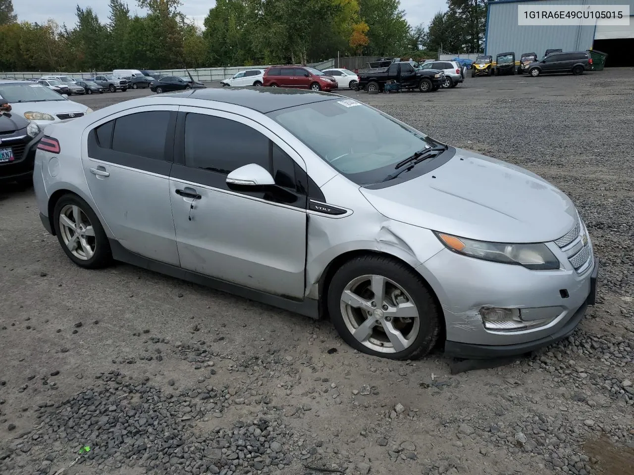 2012 Chevrolet Volt VIN: 1G1RA6E49CU105015 Lot: 75914404