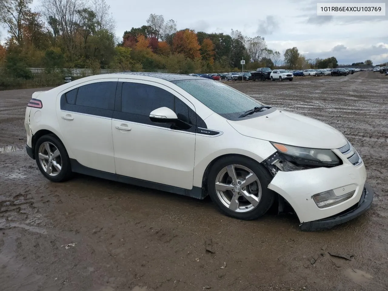 2012 Chevrolet Volt VIN: 1G1RB6E4XCU103769 Lot: 75933774