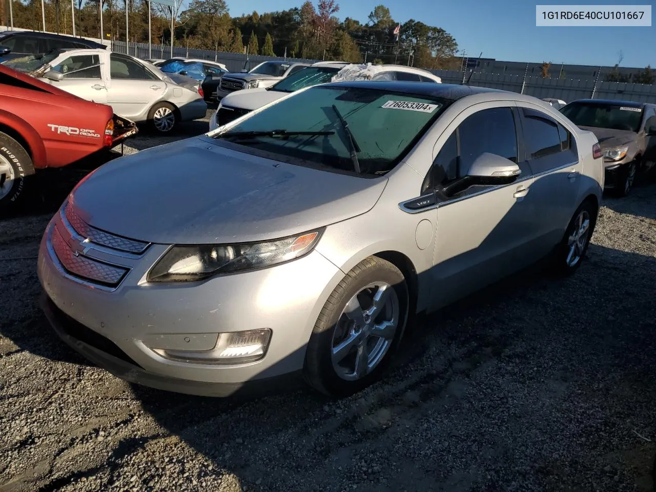 2012 Chevrolet Volt VIN: 1G1RD6E40CU101667 Lot: 76053304