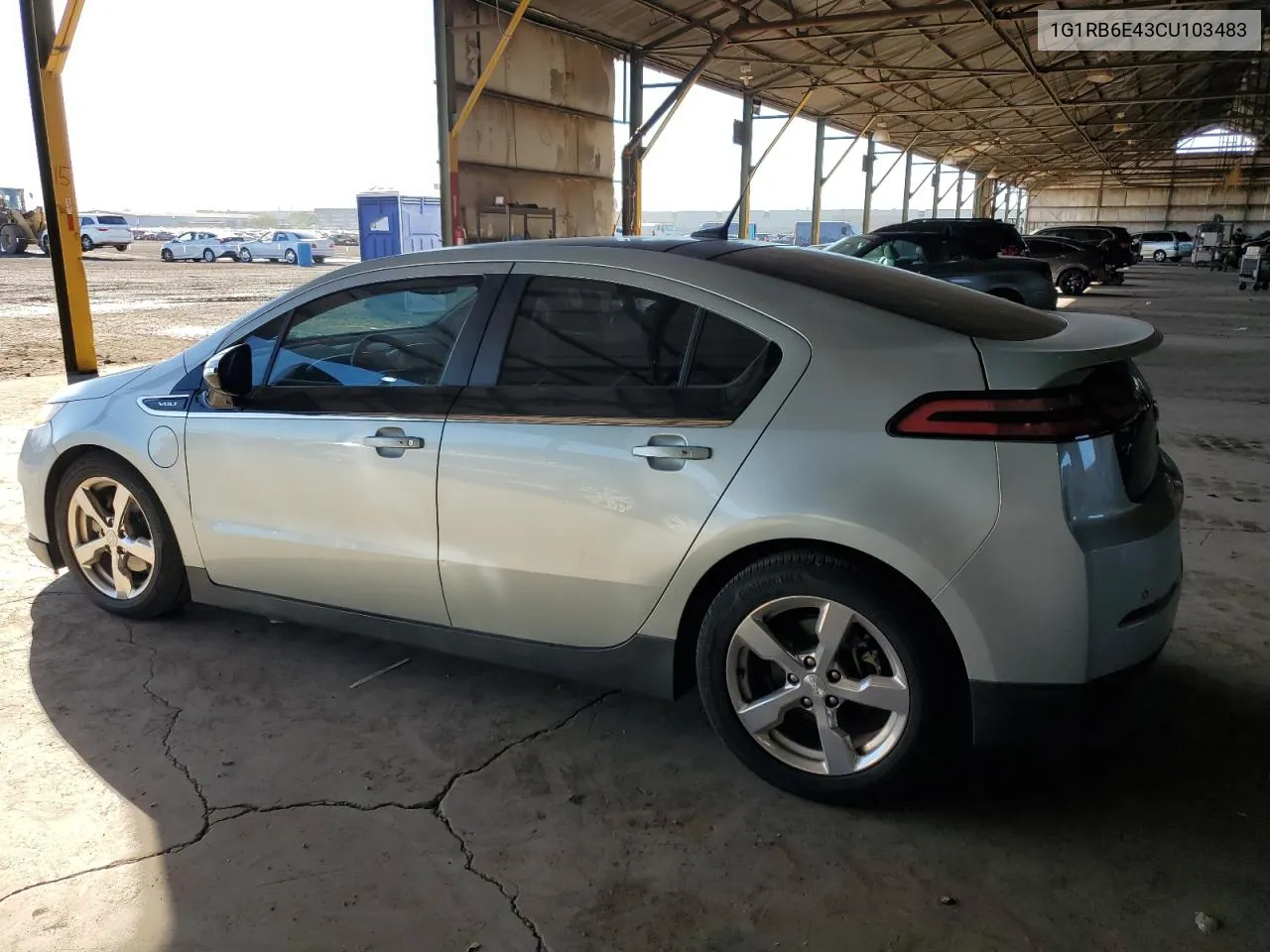 2012 Chevrolet Volt VIN: 1G1RB6E43CU103483 Lot: 76227854