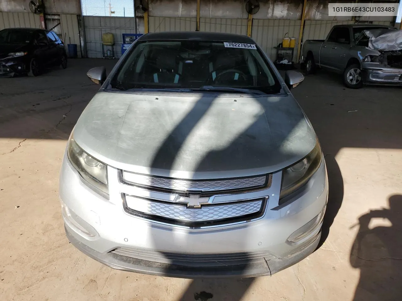 2012 Chevrolet Volt VIN: 1G1RB6E43CU103483 Lot: 76227854