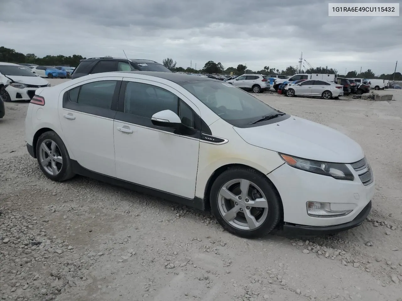 2012 Chevrolet Volt VIN: 1G1RA6E49CU115432 Lot: 76627364