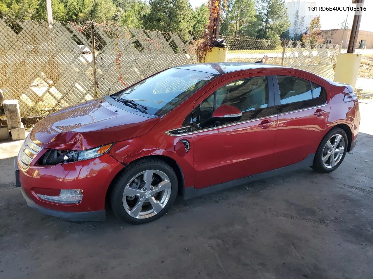 2012 Chevrolet Volt VIN: 1G1RD6E40CU105816 Lot: 76914764