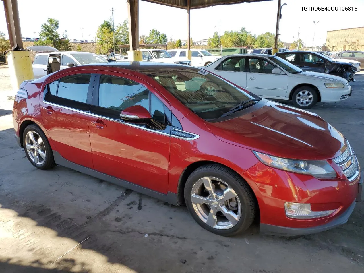 2012 Chevrolet Volt VIN: 1G1RD6E40CU105816 Lot: 76914764