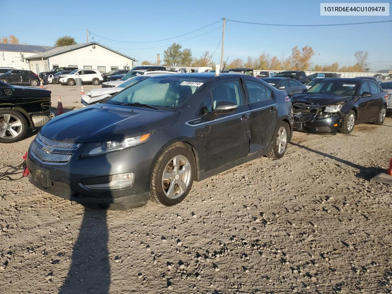 2012 Chevrolet Volt VIN: 1G1RD6E44CU109478 Lot: 77003714