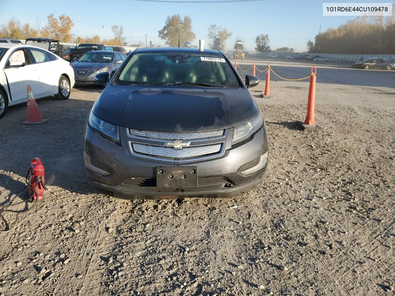 2012 Chevrolet Volt VIN: 1G1RD6E44CU109478 Lot: 77003714