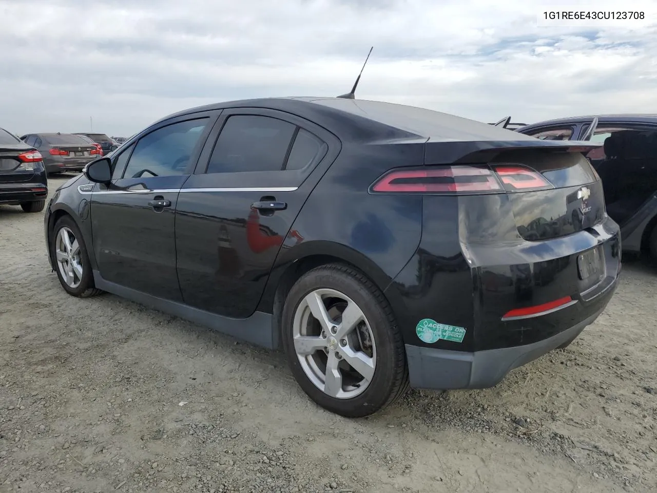 2012 Chevrolet Volt VIN: 1G1RE6E43CU123708 Lot: 77329324