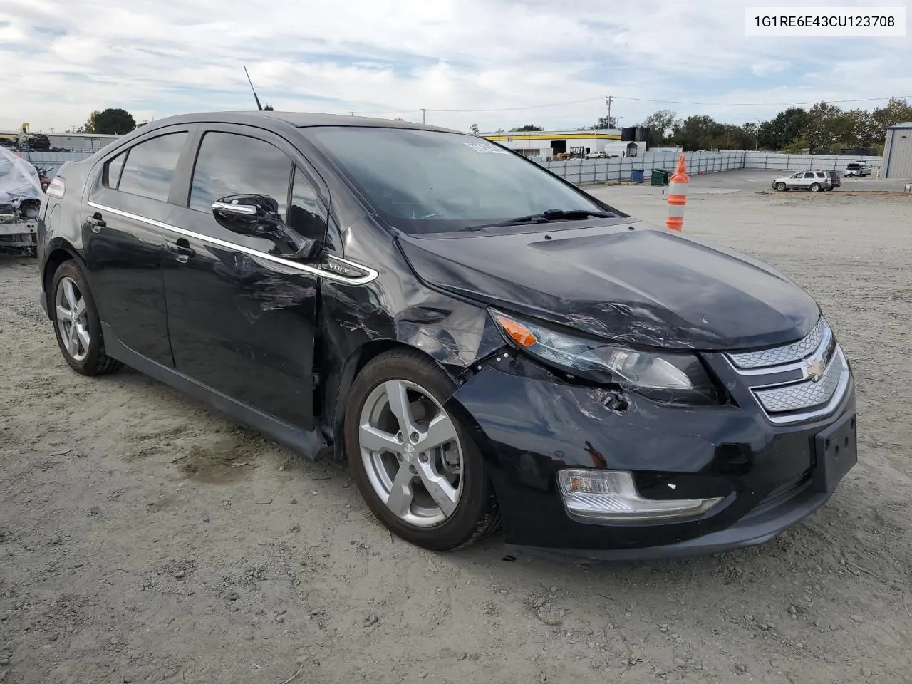 2012 Chevrolet Volt VIN: 1G1RE6E43CU123708 Lot: 77329324