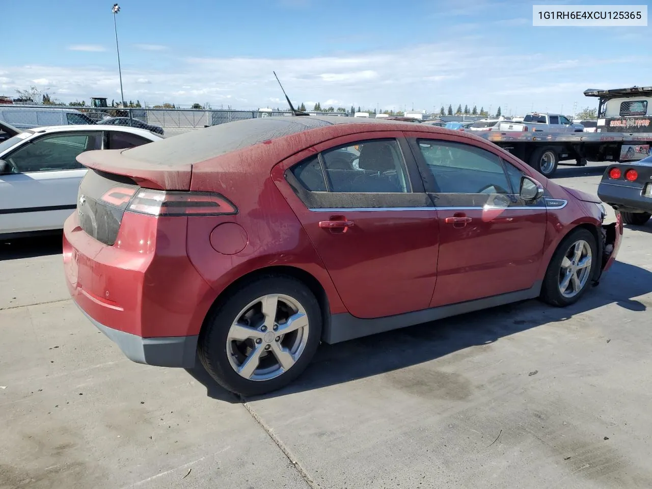 2012 Chevrolet Volt VIN: 1G1RH6E4XCU125365 Lot: 78086944