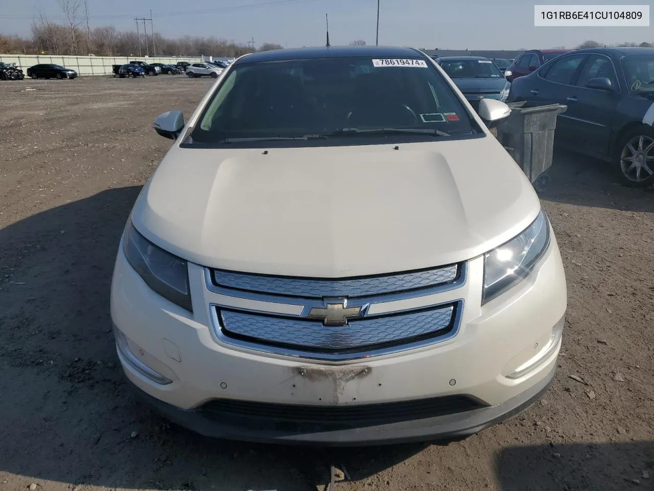 2012 Chevrolet Volt VIN: 1G1RB6E41CU104809 Lot: 78619474