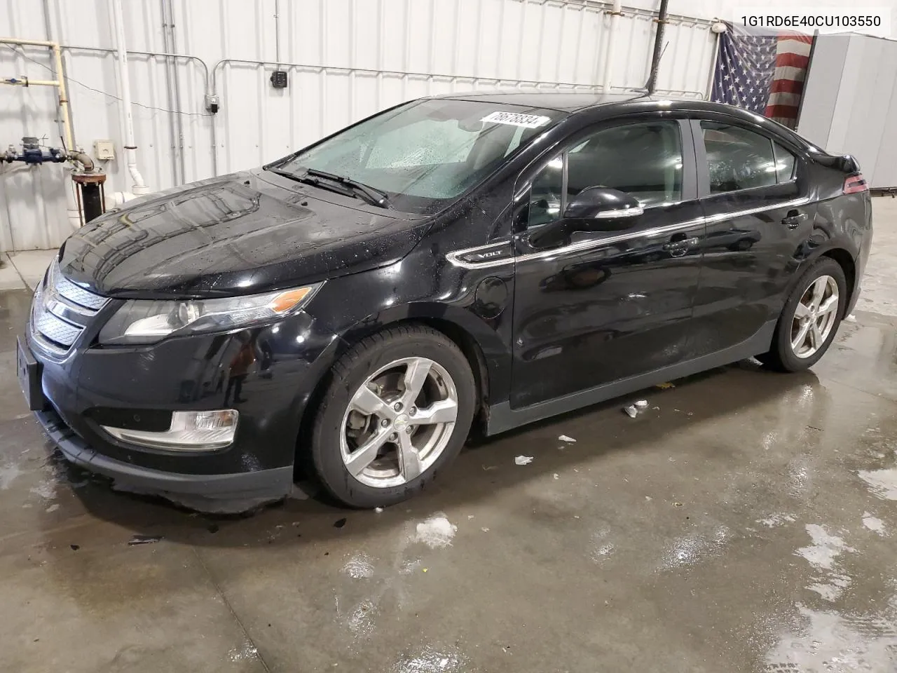 2012 Chevrolet Volt VIN: 1G1RD6E40CU103550 Lot: 78678834