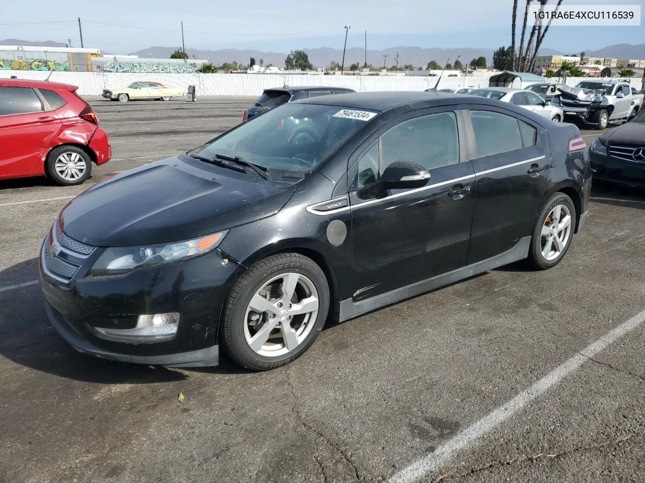 2012 Chevrolet Volt VIN: 1G1RA6E4XCU116539 Lot: 79461534