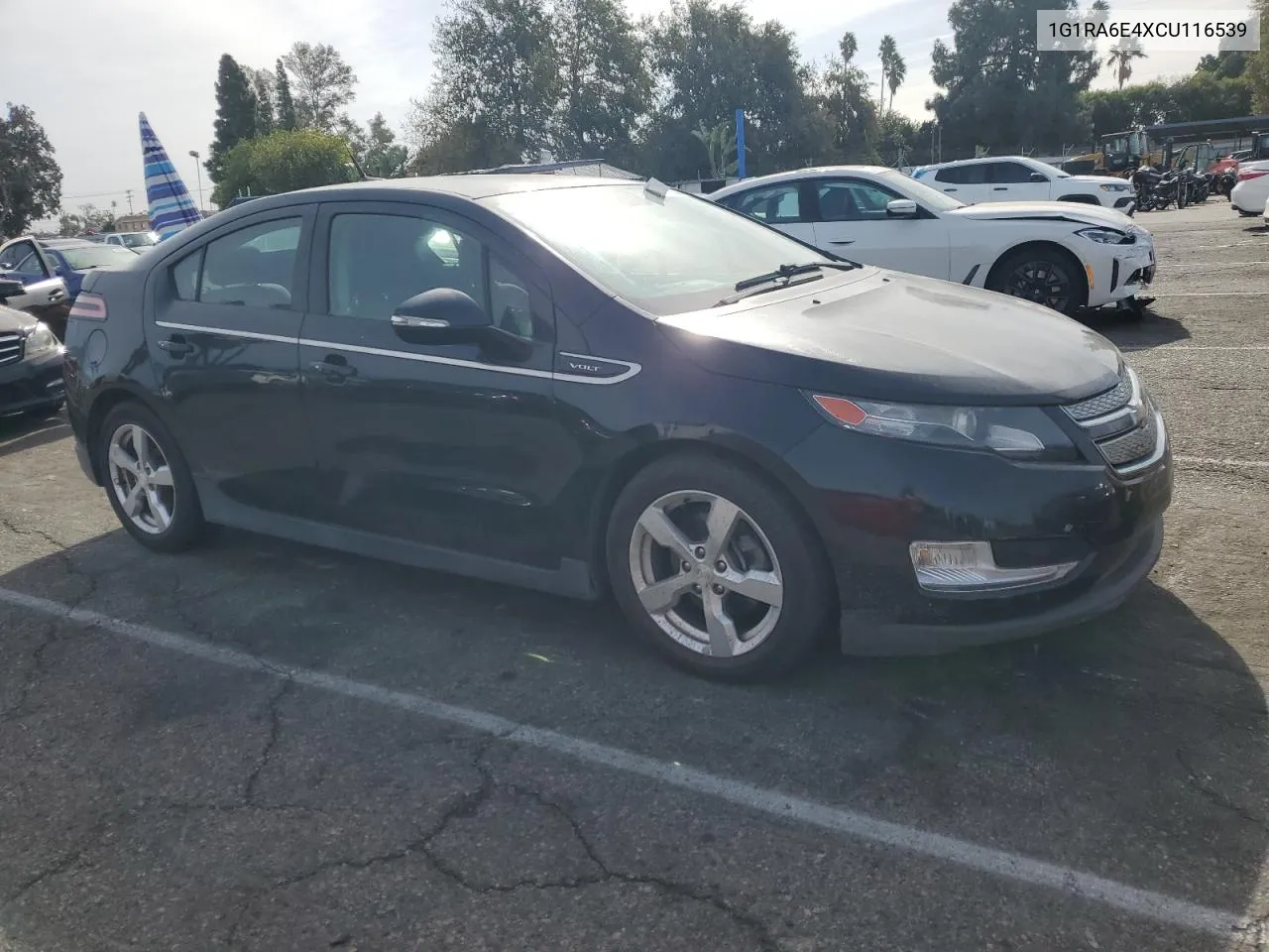 2012 Chevrolet Volt VIN: 1G1RA6E4XCU116539 Lot: 79461534