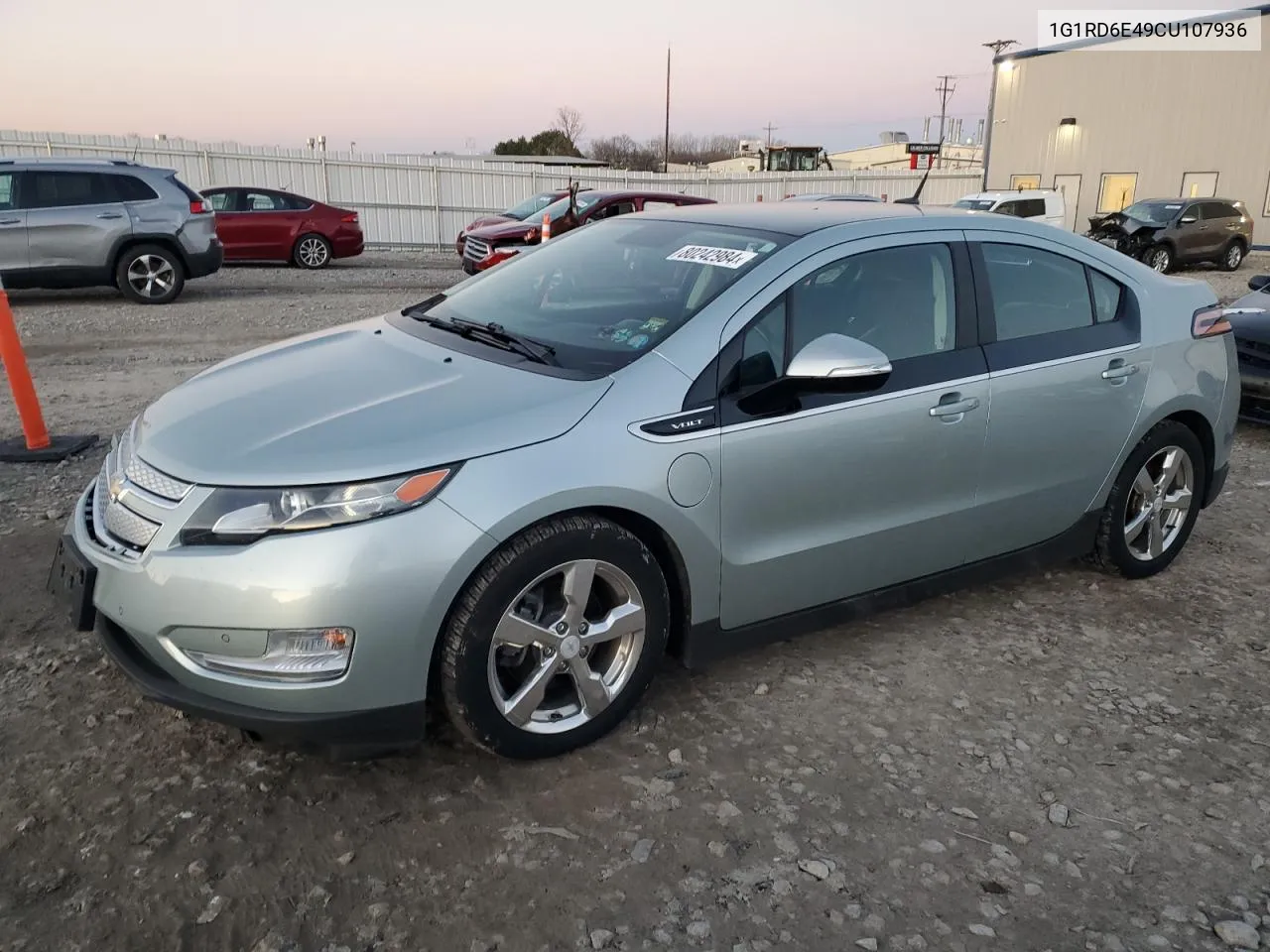 2012 Chevrolet Volt VIN: 1G1RD6E49CU107936 Lot: 80242984