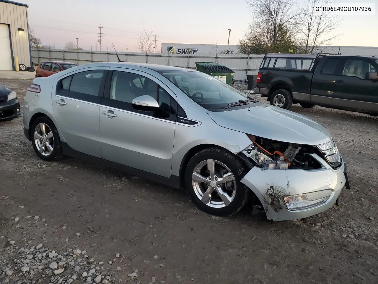 2012 Chevrolet Volt VIN: 1G1RD6E49CU107936 Lot: 80242984