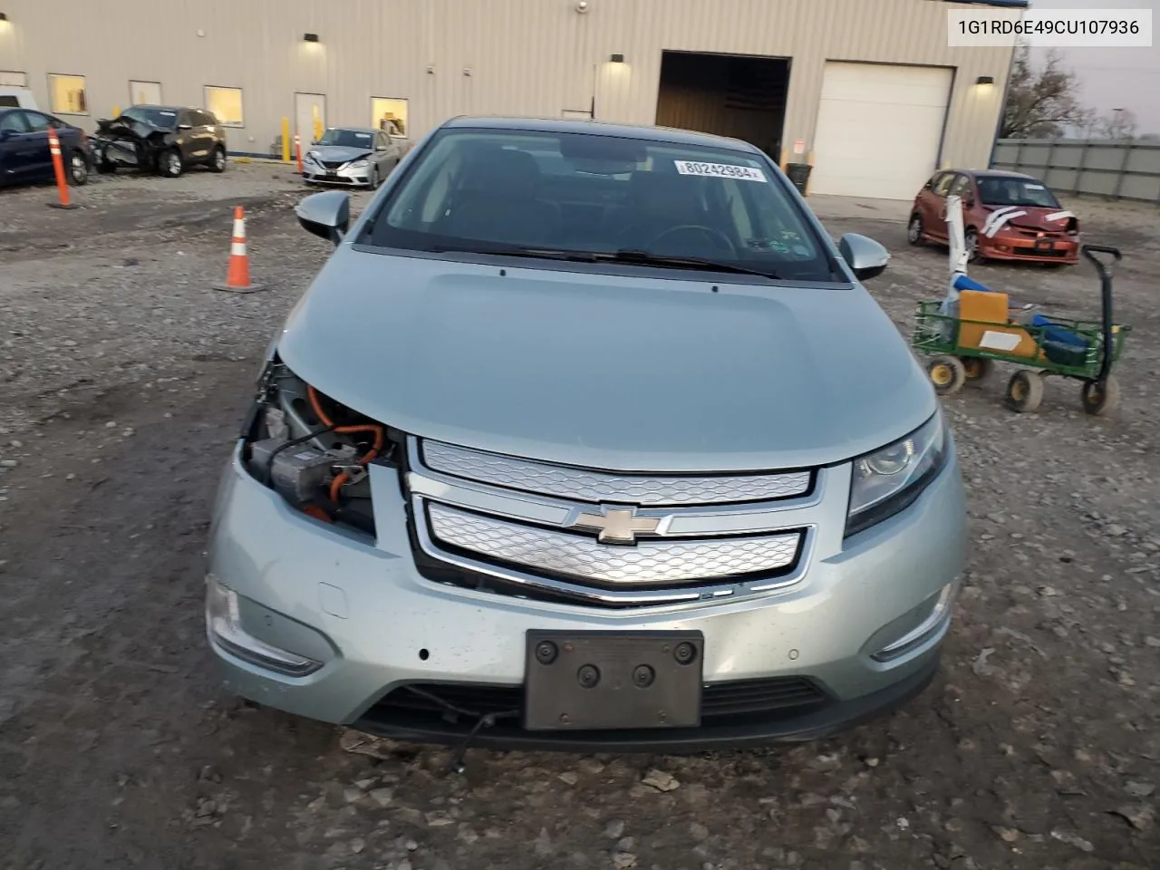 2012 Chevrolet Volt VIN: 1G1RD6E49CU107936 Lot: 80242984