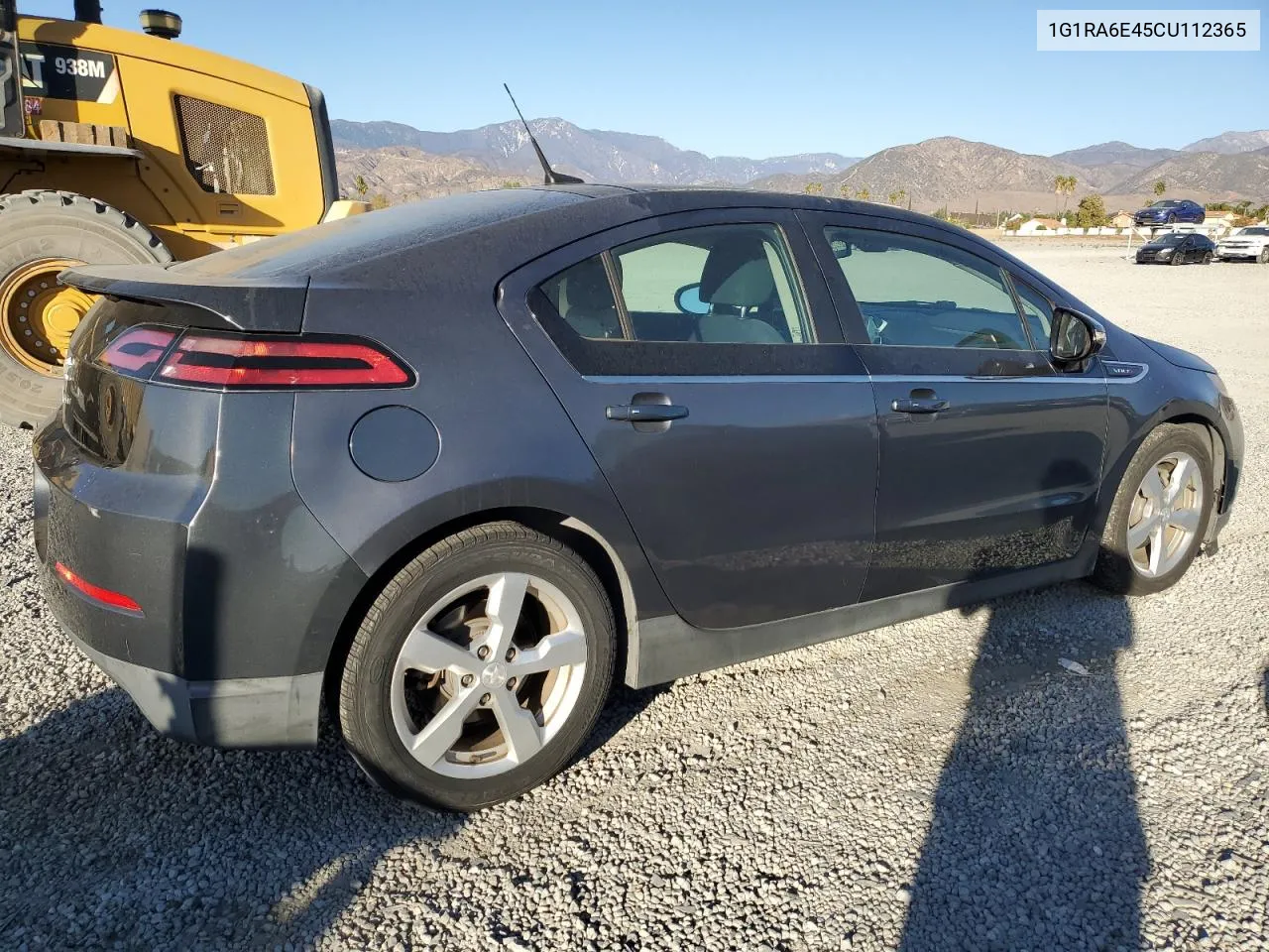 2012 Chevrolet Volt VIN: 1G1RA6E45CU112365 Lot: 80552544