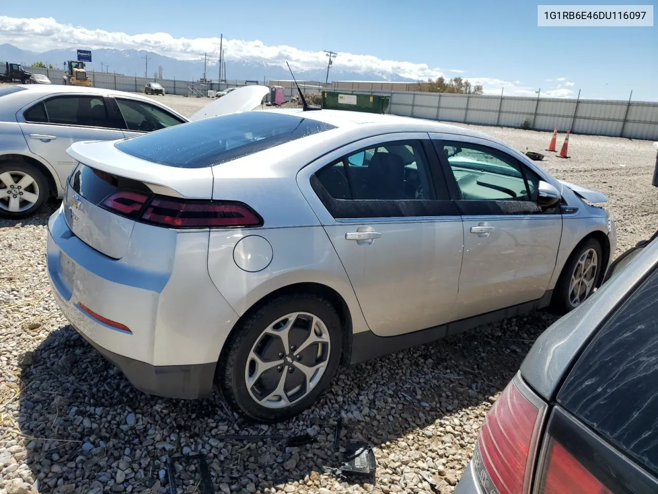 2013 Chevrolet Volt VIN: 1G1RB6E46DU116097 Lot: 57447614