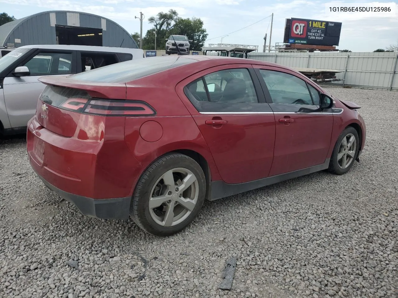 2013 Chevrolet Volt VIN: 1G1RB6E45DU125986 Lot: 65239404