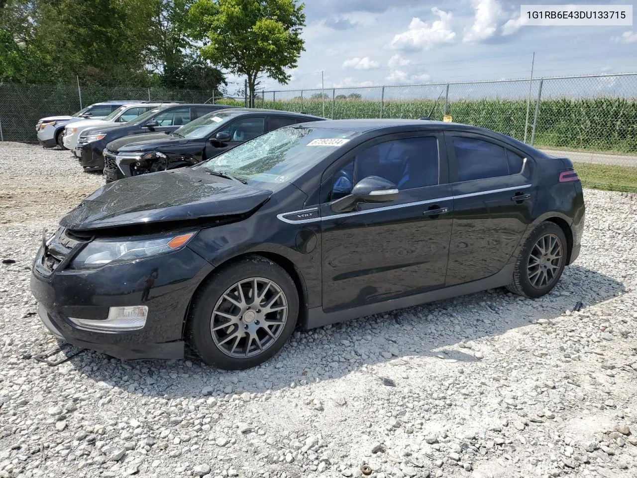 2013 Chevrolet Volt VIN: 1G1RB6E43DU133715 Lot: 67392034