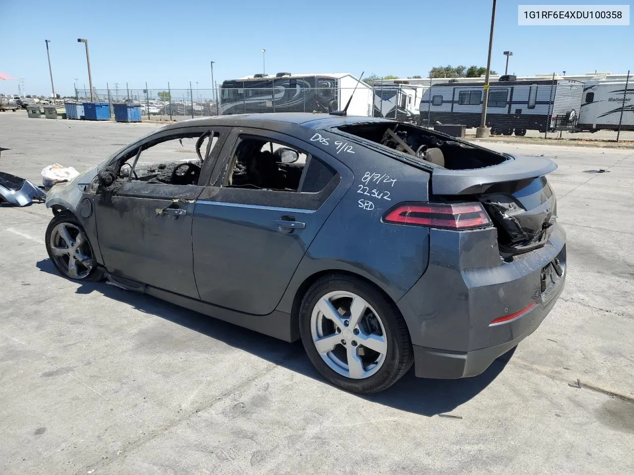 2013 Chevrolet Volt VIN: 1G1RF6E4XDU100358 Lot: 68116934