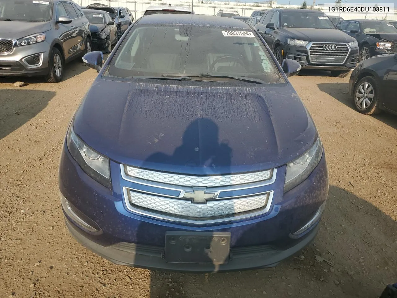 2013 Chevrolet Volt VIN: 1G1RD6E40DU103811 Lot: 70837594