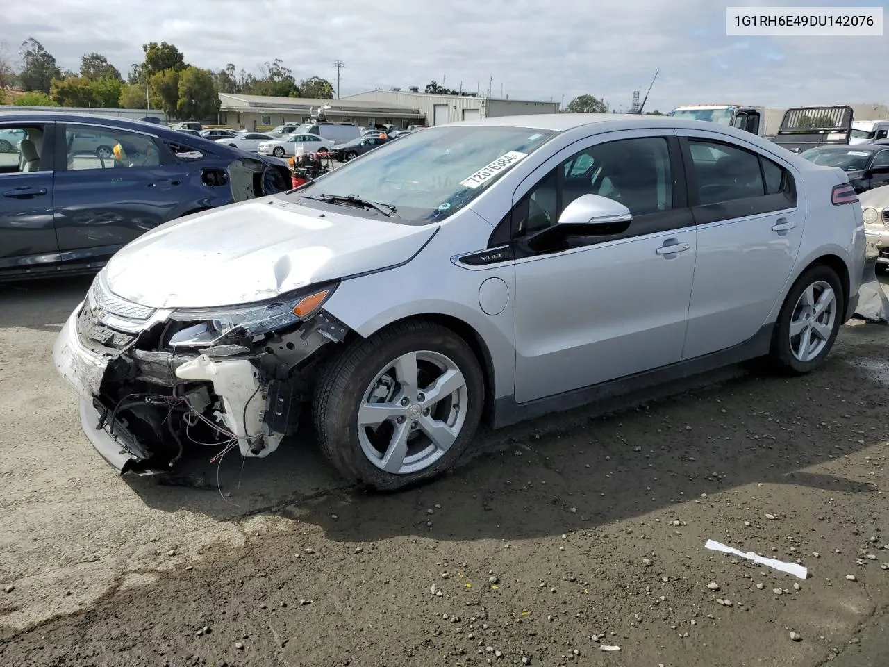 2013 Chevrolet Volt VIN: 1G1RH6E49DU142076 Lot: 72076384