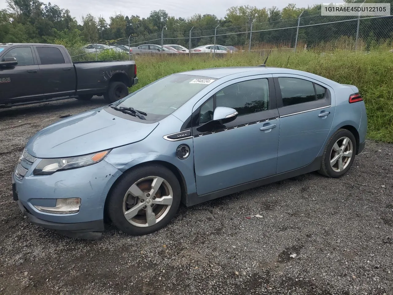 2013 Chevrolet Volt VIN: 1G1RA6E45DU122105 Lot: 72948234