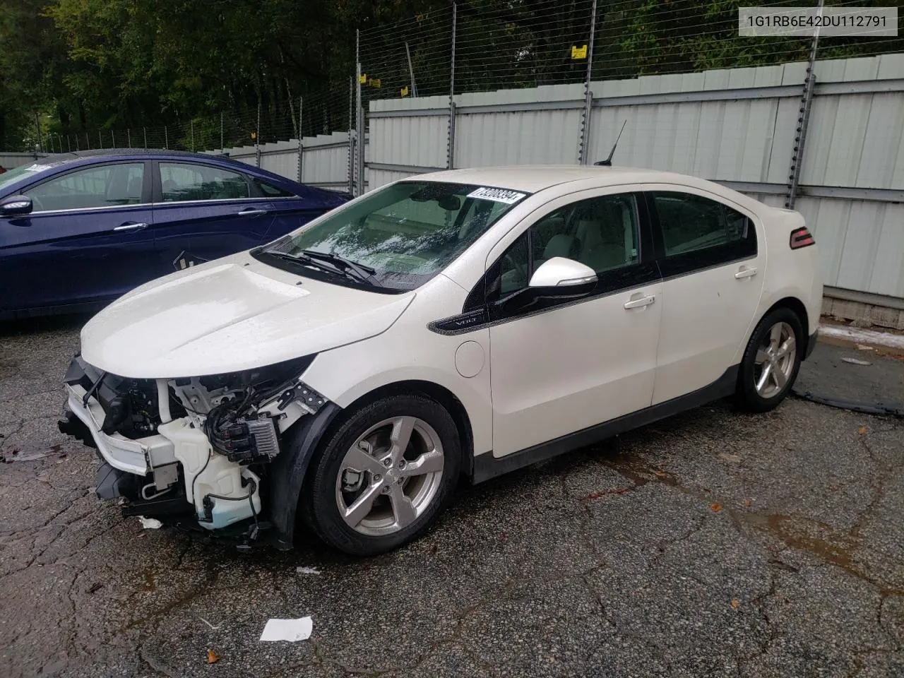 2013 Chevrolet Volt VIN: 1G1RB6E42DU112791 Lot: 73208394