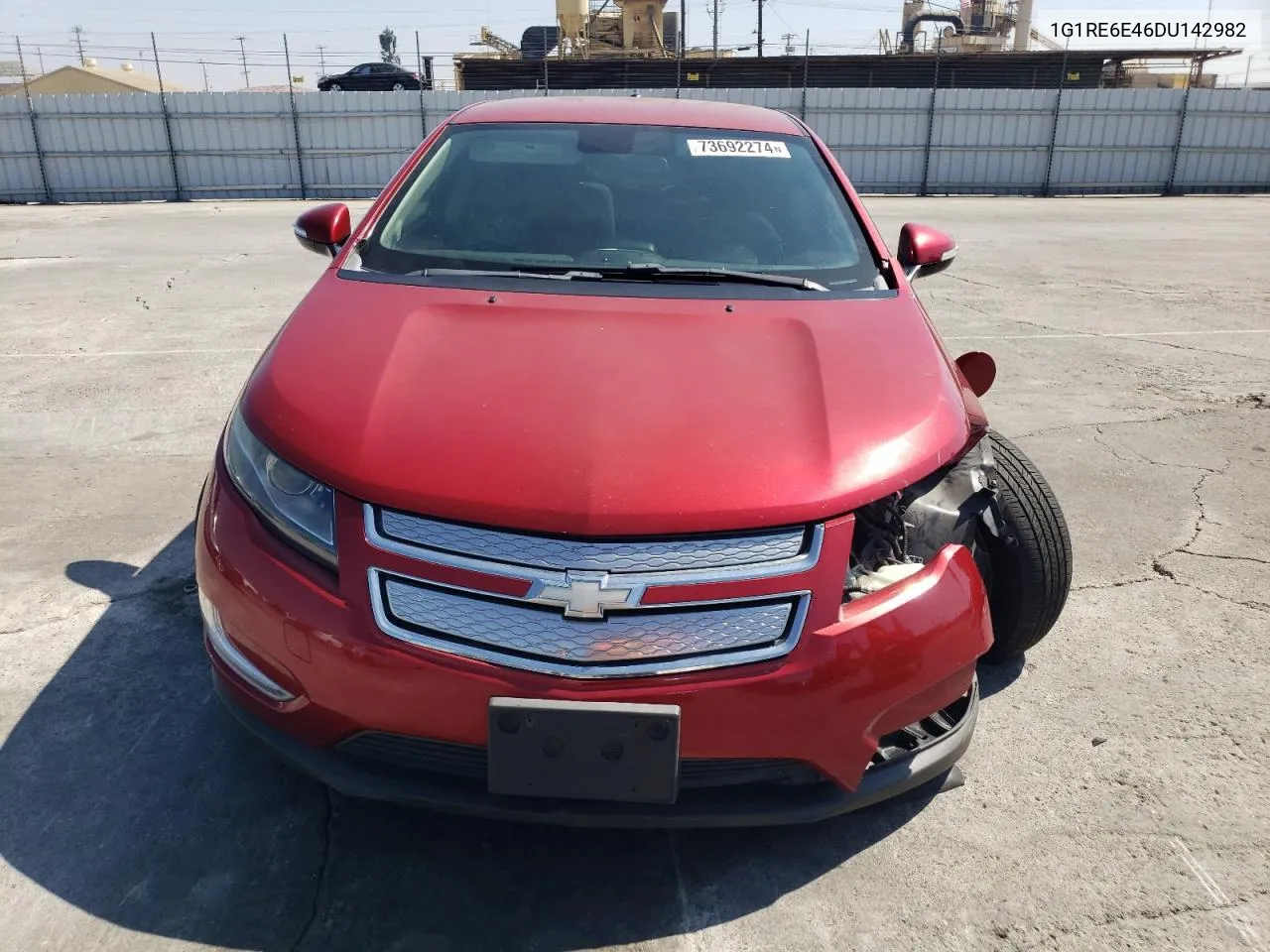 2013 Chevrolet Volt VIN: 1G1RE6E46DU142982 Lot: 73692274