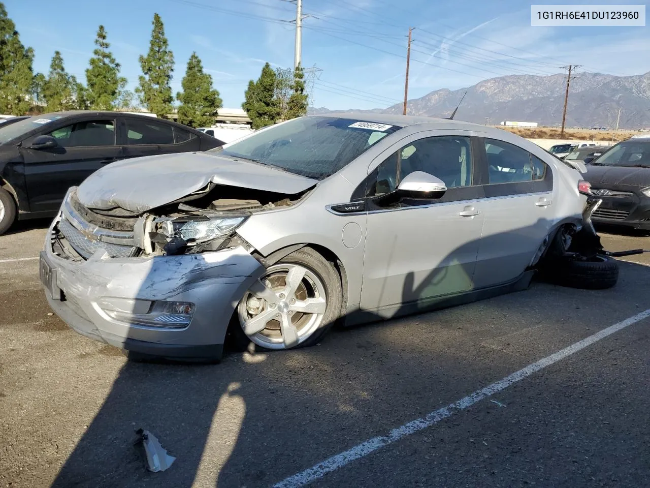 2013 Chevrolet Volt VIN: 1G1RH6E41DU123960 Lot: 74959714