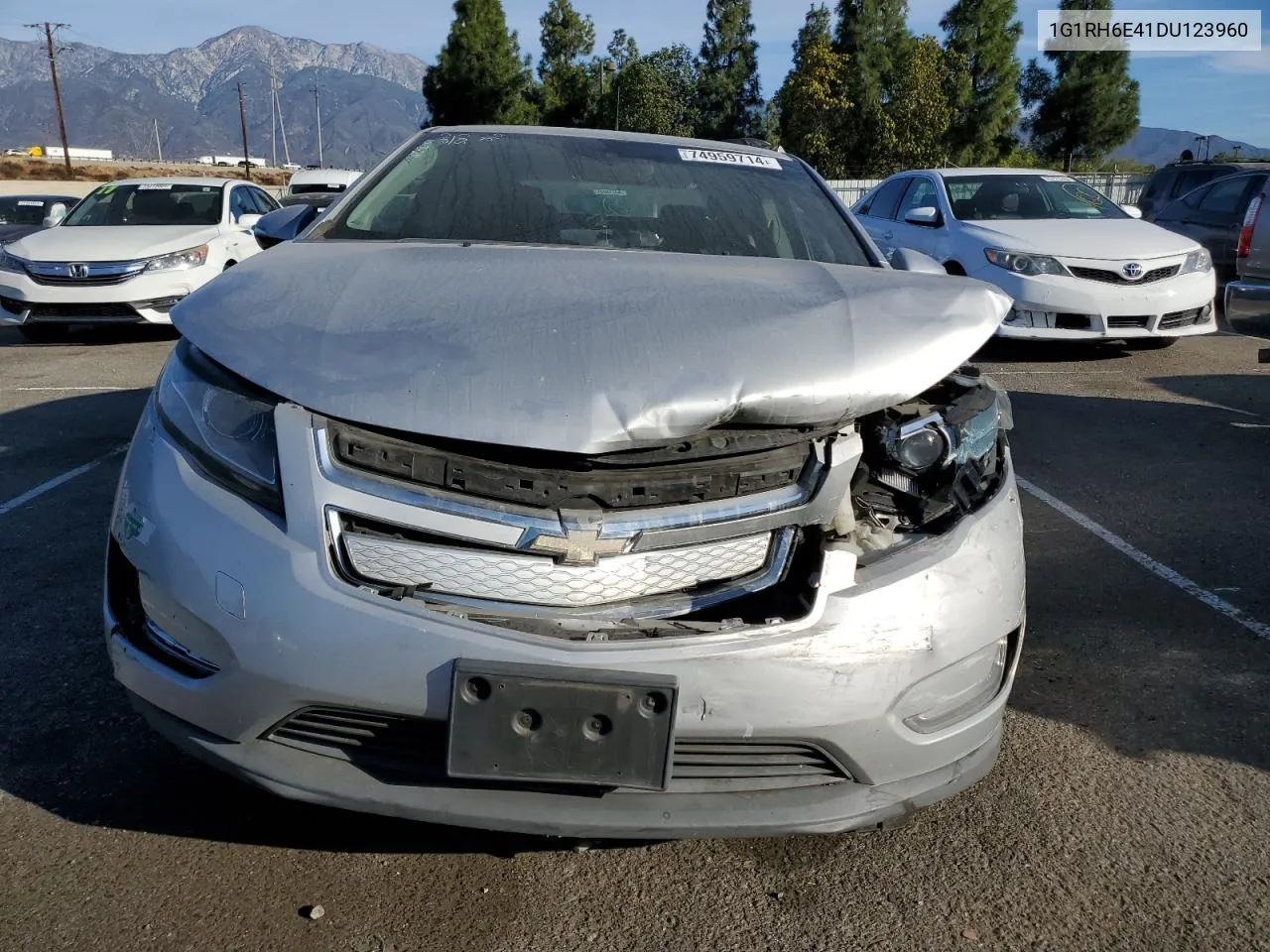 2013 Chevrolet Volt VIN: 1G1RH6E41DU123960 Lot: 74959714