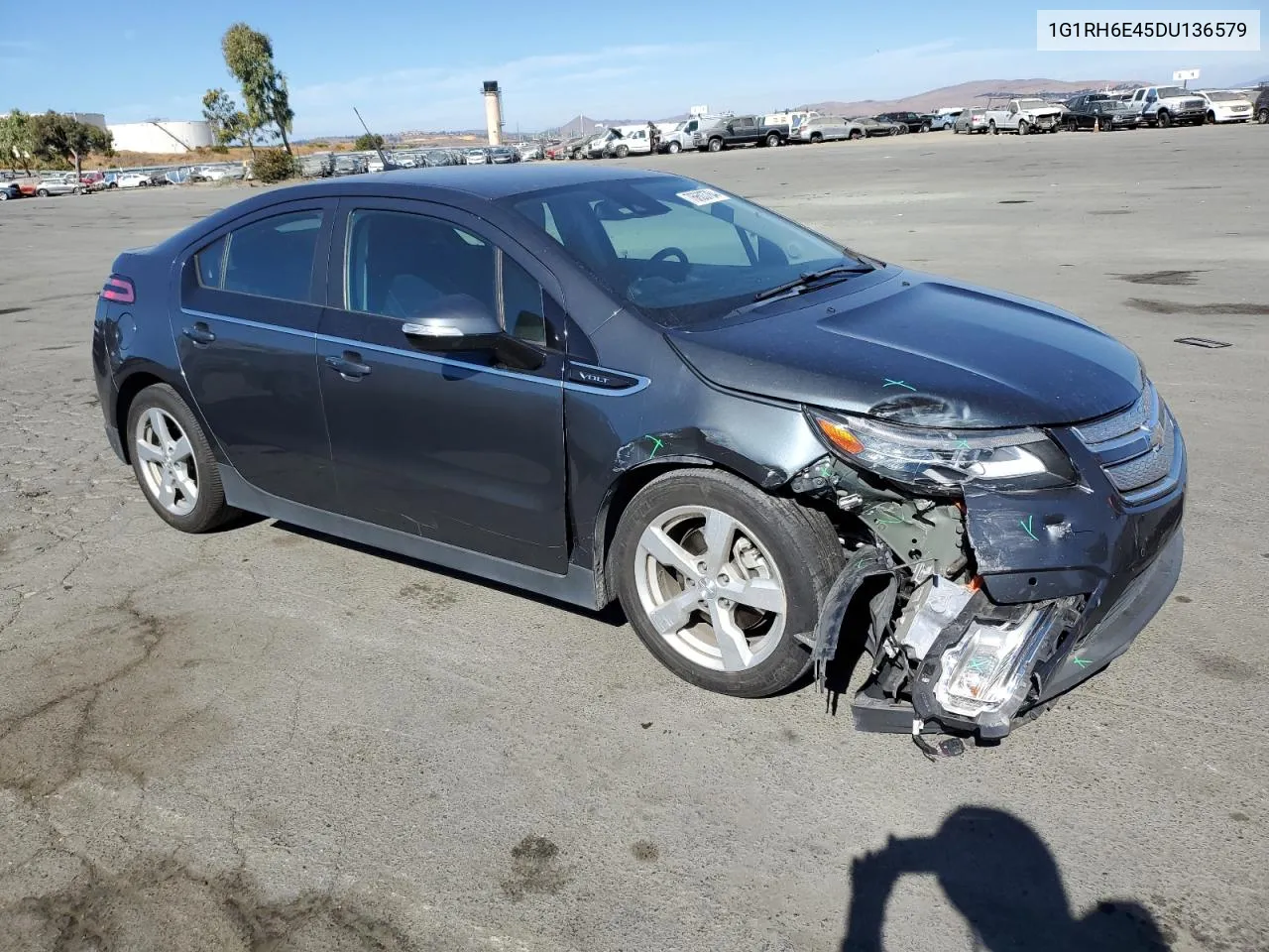 2013 Chevrolet Volt VIN: 1G1RH6E45DU136579 Lot: 76603764