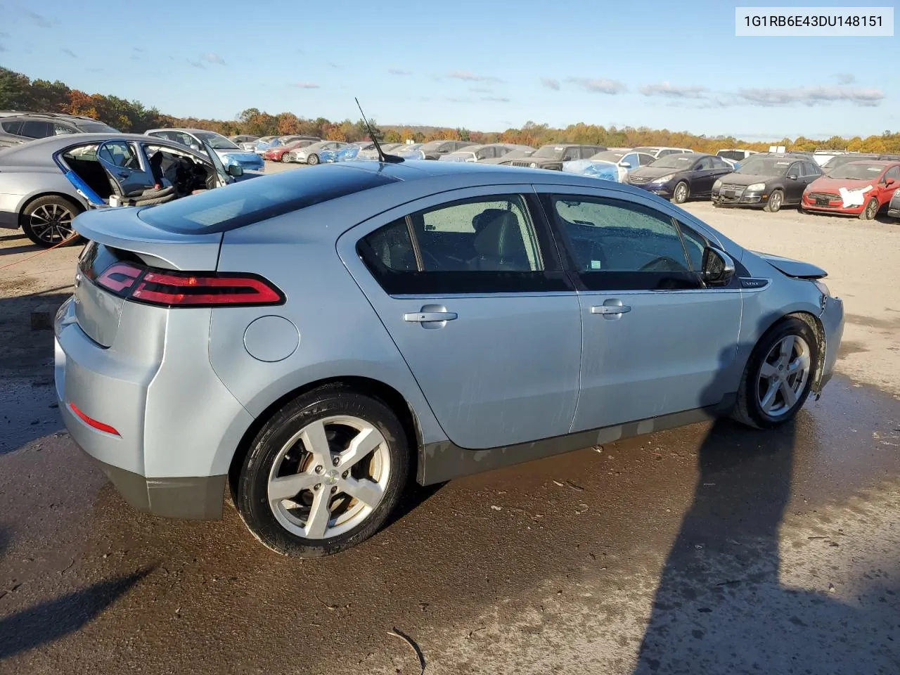 2013 Chevrolet Volt VIN: 1G1RB6E43DU148151 Lot: 77119894