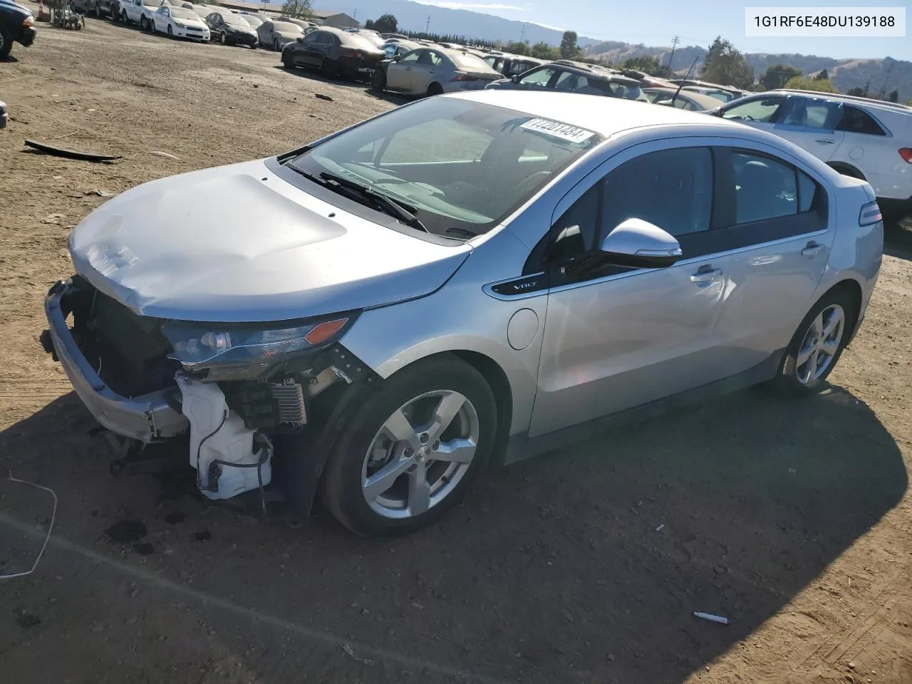 2013 Chevrolet Volt VIN: 1G1RF6E48DU139188 Lot: 77201484