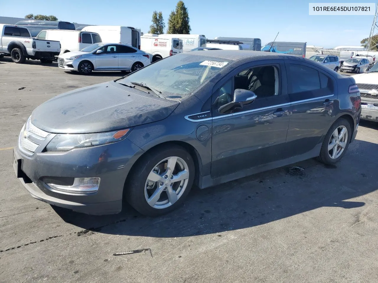 2013 Chevrolet Volt VIN: 1G1RE6E45DU107821 Lot: 77256734