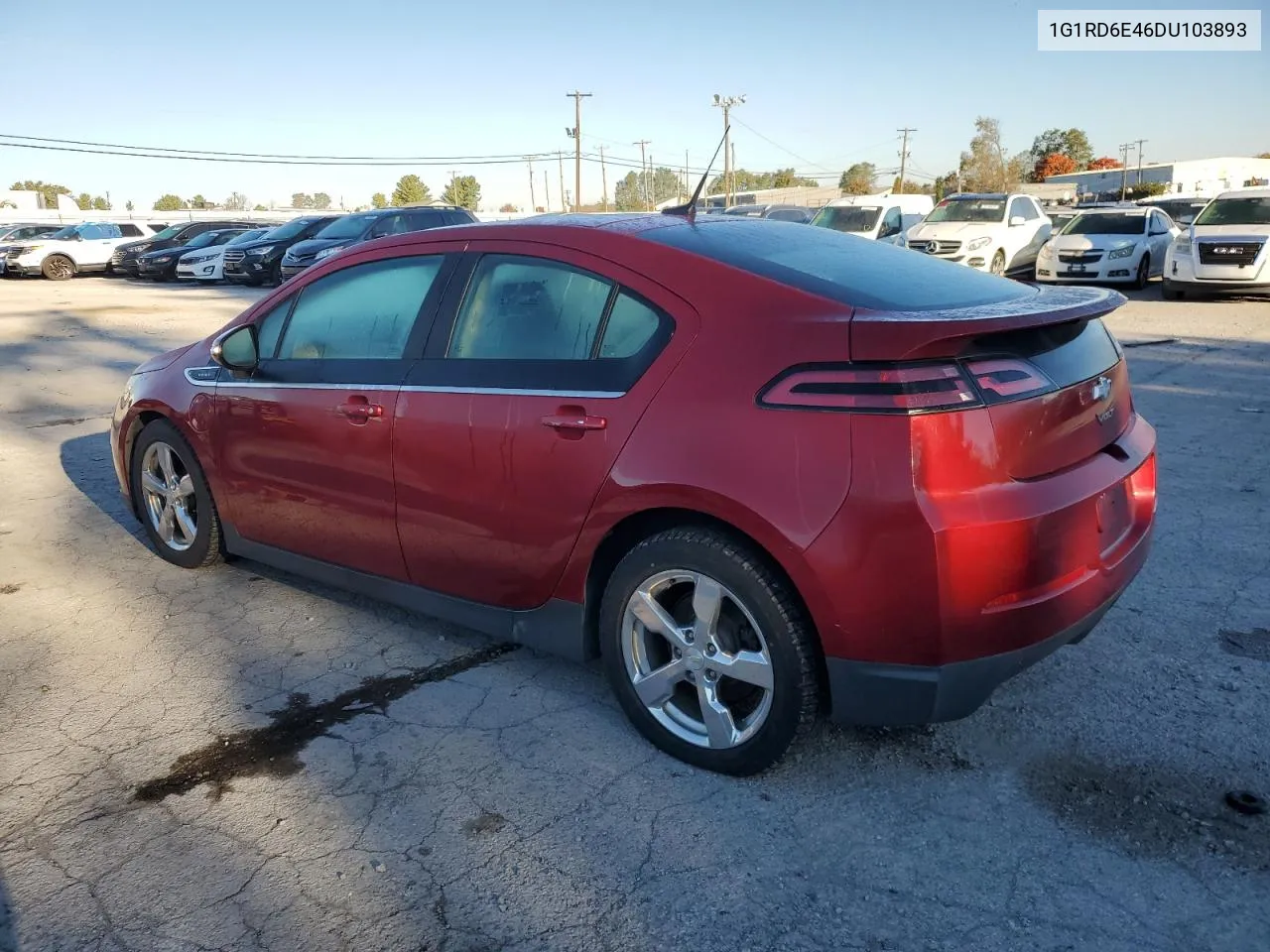 2013 Chevrolet Volt VIN: 1G1RD6E46DU103893 Lot: 77279924