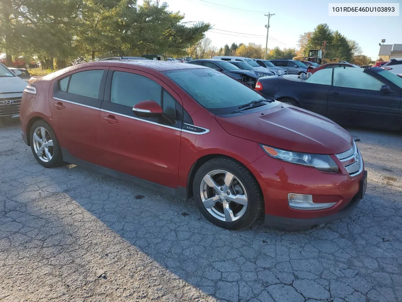 2013 Chevrolet Volt VIN: 1G1RD6E46DU103893 Lot: 77279924