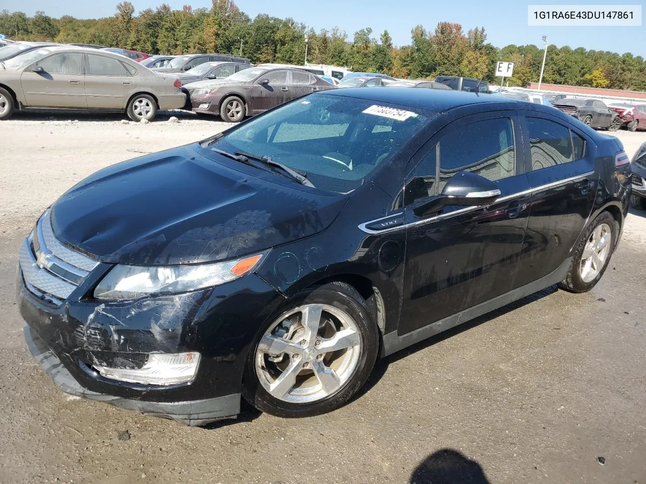 2013 Chevrolet Volt VIN: 1G1RA6E43DU147861 Lot: 77365754